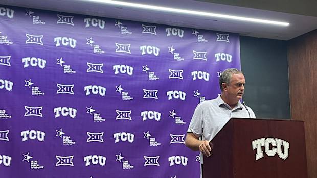 TCU football head coach Sonny Dykes Week One press conference